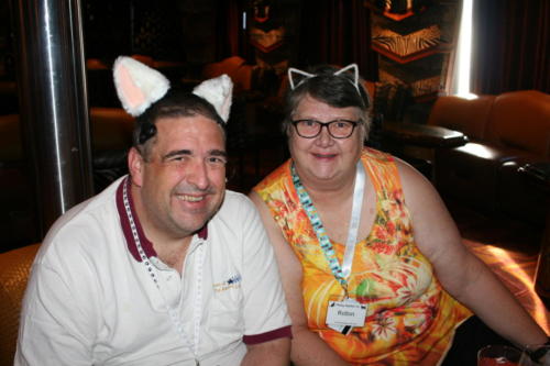 Meow Meow Cruise 2019 - Brian and Robin